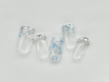 ヴィエント ネイル アイラッシュ サロン(Viento Nail Eyelash Salon)/スノーパールグラデ初回￥6800