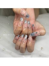 サロンドウイ(salon de OUI)/チークネイル×ブルーマグネット