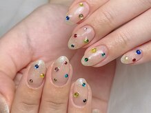 シーアンドビーネイル(C&B Nail)/ストーンつけ放題