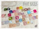【フットネイル/親指アート】