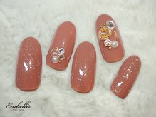 アンベリール 横浜店(Embellir)/（419）ラメビジューネイル