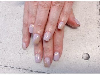 ネイル ビューティーマジック 葛西本店/パステルパープルネイル