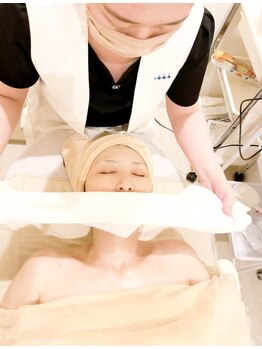 ポーラ ザ ビューティ 多治見けやき通り店(POLA THE BEAUTY)/最後のホットタオルでスッキリ