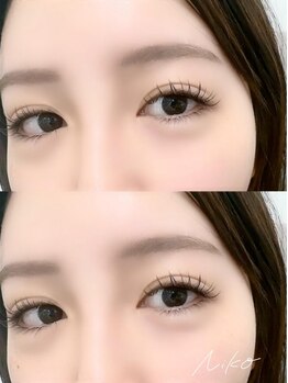 ニコ(Niko)の写真/特許取得の最新LEDマツエク導入サロン!まつ毛パーマは濃さ&モチ◎のマスカラLEDコーティングがオススメ☆