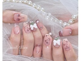 さくらんぼ ガーリーネイル
