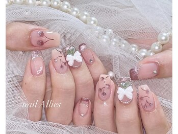 アリーズ(Allies)/さくらんぼ ガーリーネイル