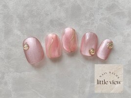 ニュアンスミラーネイル￥9980