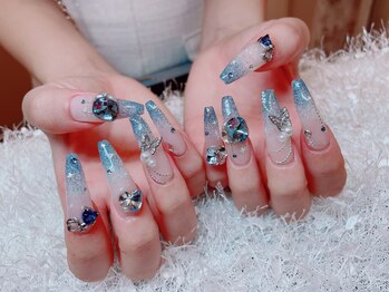 レアネイル 新宿(le'a nail)/マグネットグラデーション