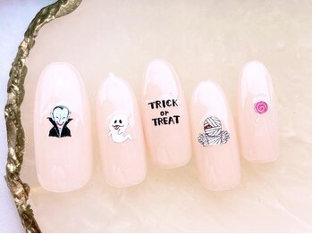ネイルサロンフォーユー(for u)/ハロウィンネイル¥6980