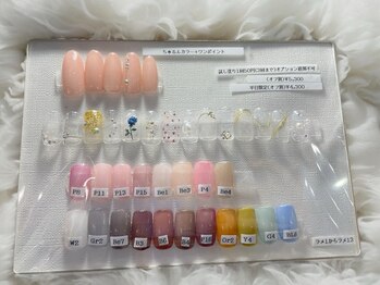 ちゅるんワンカラーワンポイント