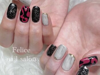 フェリーチェ(Felice)/オタクネイル/ニュアンス/ピンク