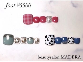 ビューティーサロン マデラ(Beauty Salon MADERA)/2021/3.4月定額ネイル