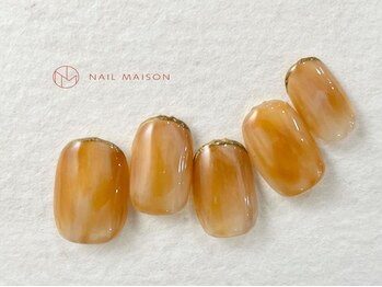 ネイルメゾン 梅田(NAIL MAISON)/ブラウンニュアンス