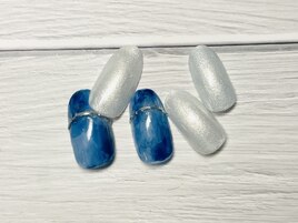 シンプルニュアンスネイル