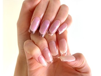 ゴッダスネイル(GODDESS NAIL)/クリアフレンチ