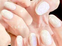 アイラッシュアンドネイル専門店 クラル(CURAR)/天然石風ネイル