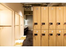 セミパーソナル キックボクシング ターゲット シブヤ(TARGET SHIBUYA)/更衣室