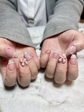 テソロネイル(TESORO nail)/ツイードネイル