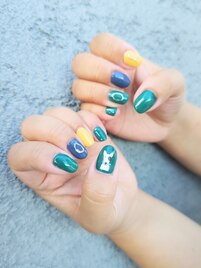 カラフルネイル