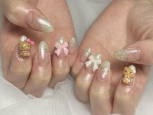 秋桜./ラメグラデーション