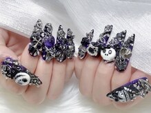 ネイルプリンセス(Nail Princess)/ゴテゴテハロウィンネイル