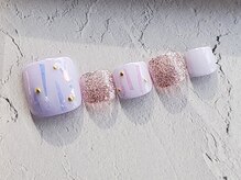 ノワールネイル 関内駅前(NOIRNAIL)/フットネイル・定額8000