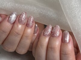 【パラジェルネイル　春ネイル】