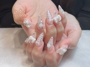 ウメネイルスタジオ(UME NAIL STUDIO)/題長さだしやり放題×つけ放