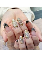 ネイルサロン ラポ(Lapo)/ミラー×フラワーアート