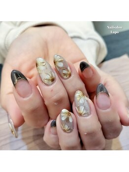 ネイルサロン ラポ(Lapo)/ミラー×フラワーアート