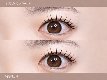 ウェリア(WELIA)の写真/パリジェンヌや韓国アイドル風まつげパーマでくるんと可愛らしく！根元から立ち上がる魅せる瞳♪