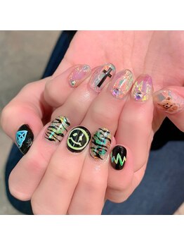 グラマラス アンジェアイ 荻窪店(glamourous ange eye)/個性派ネイル