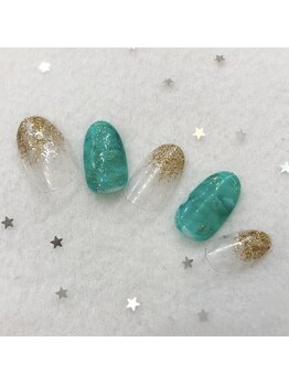 ネイルサロンノイ 経堂店(noi)/シンプルコース＋アート代2900円