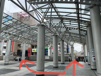 ヒーリング オフ 相模大野(healing OFF)/3・エスカレーターを降りて直進