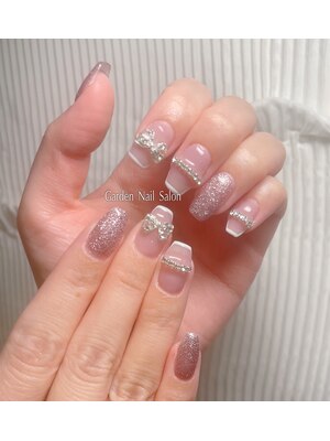 Garden Nail Salon 新宿【ガーデンネイルサロン】ニュアンス/長さ出し/つけ放題