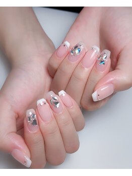 サムズアップネイル(thumbs up nail)/ハンド自由デザイン