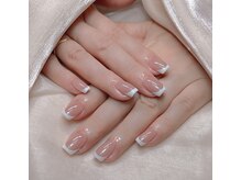 クイーンネイル 新宿(Queen nail)/カラーフレンチ ネイル