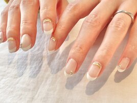 フレンチ×ゴールド