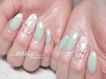 ドルチェ アージョ(dolce agio)/花びらアート