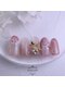 ピオニーネイル(peony nail)の写真/5月は店名にも由来するピオニー（芍薬）。ふんわりと咲き誇る花びらが、指先な優美な奥行きをもたらします
