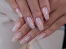 透明感　艶感ネイル　パウダー