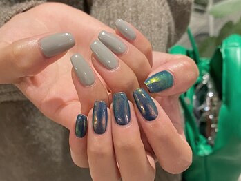ネイルズ ララ(nails Lala)/お洒落アシメ。