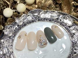 クリスマスネイル