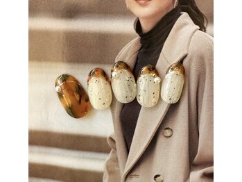 レイネイル レイアイ レイエステティック 扶桑店/べっ甲×フレンチ