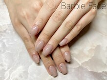 バービーフェイス 恵比寿(Barbie Face)/シンプルネイル