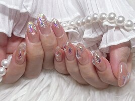 オーロラネイル ¥8000