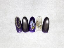 ティーエヌ 名古屋矢場町店/12月キャンペーンネイル＊¥6,990