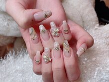 レアネイル 新宿(le'a nail)/ツイードネイル