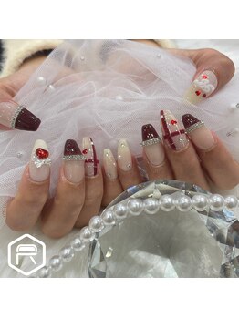 レディスペネイル ノウラ 名駅店(Redispe nail NouRa)/ボルドーネイル