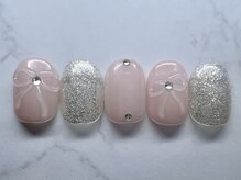 サイン(sin.)/ちゅるちゅるリボンネイル